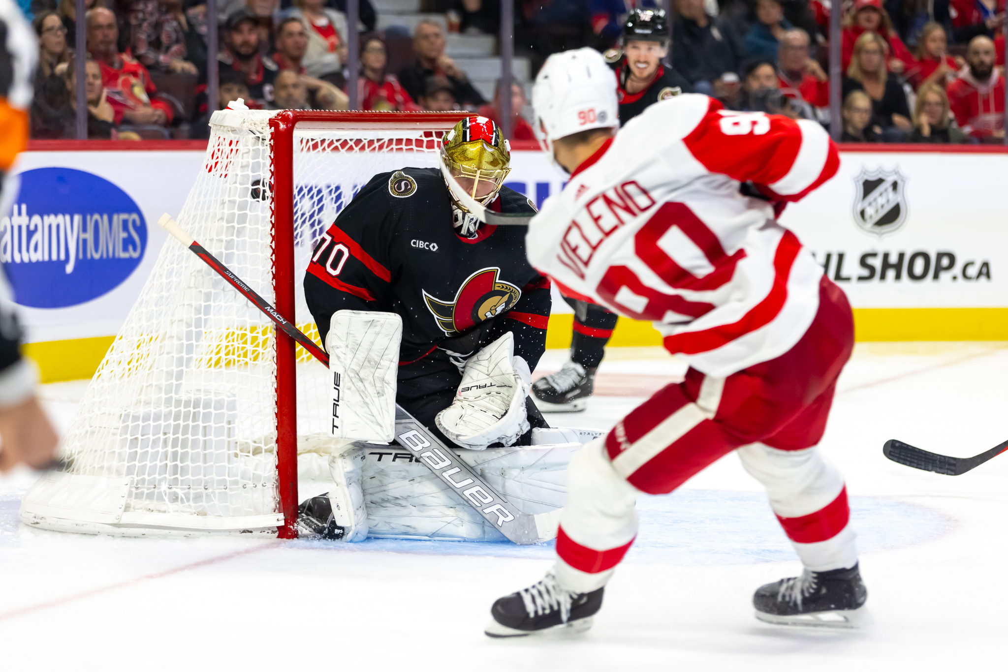Joe Veleno has two goals to lead Detroit Red Wings past Ottawa Senators 5-2