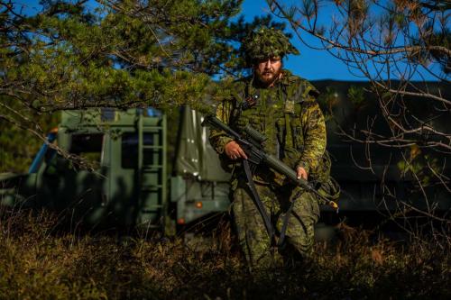 CANADIAN ARMED FORCES: SEP 24 EX OWL EXPEDITION