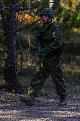 CANADIAN ARMED FORCES: SEP 24 EX OWL EXPEDITION