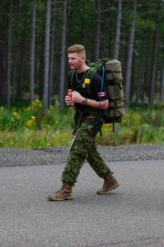 Canadian Forces: AUG 25 2 CMBG Iron Warrior - Marathon